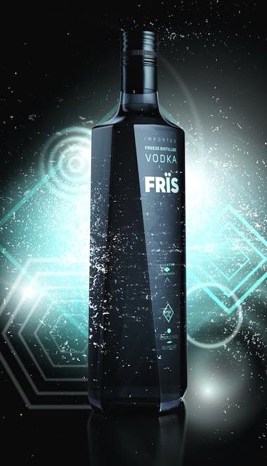 The Brand Union redesigns Frïs Vodka
