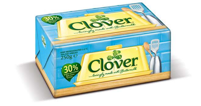 Clover dairy spread gets a makeover for the new year