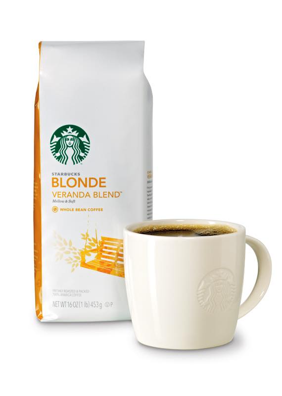 Starbucks Vanilla Blonde brewed coffee aimed at US customers