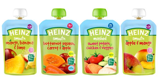 Heinz Pouches for babies