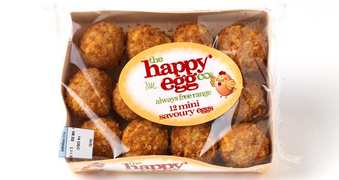 Savoury range expands for The Happy Egg Co