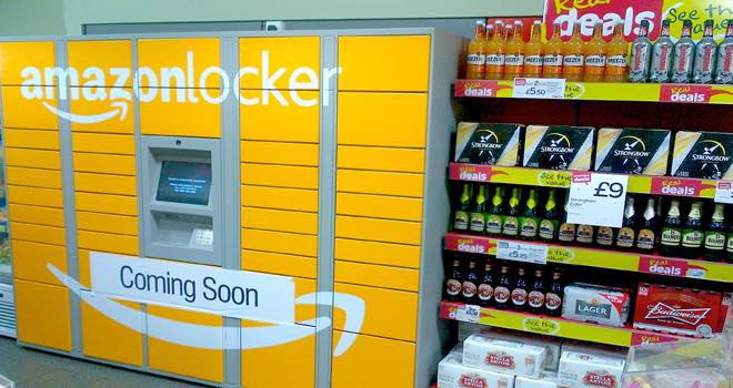 Spar introduces Amazon Lockers in stores