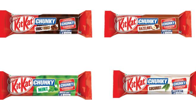 Nestlé 2013 Kit Kat Chunky campaign goes live