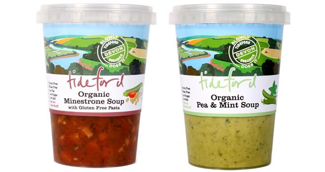 New soups in Tideford Organics' 2013 range