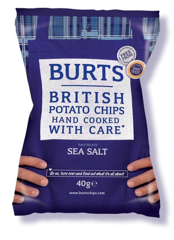 New look for Burts Chips crisps range