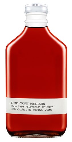 Chocolate flavoured whiskey by Kings County Distillery