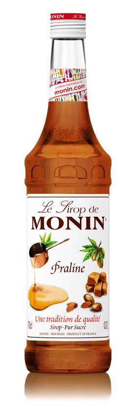 Monin Praline and Monin Honeycomb syrups