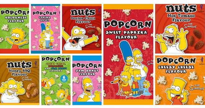 Savoury & Sweet to launch Simpsons snack range at IFE13