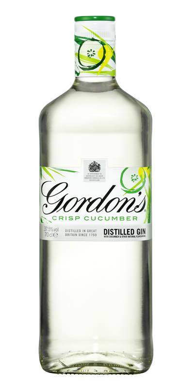 Cucumber gin range from Gordon's
