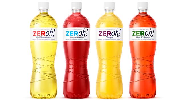 Zeroh! flavoured waters