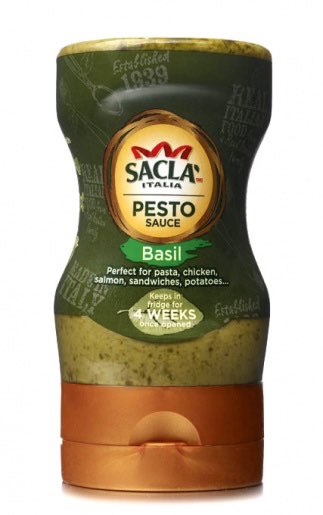 Sacla' Italia Pesto Sauces in squeezy bottles