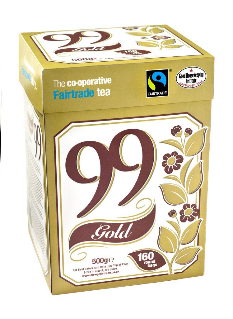 The Co-operative Fairtrade 99 Tea Gold