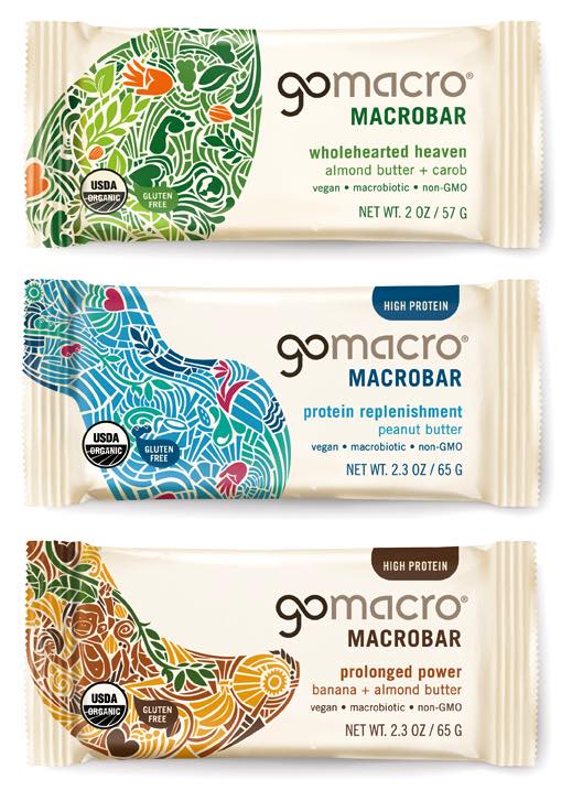 GoMacro brand identity refreshed by Pearlfisher New York