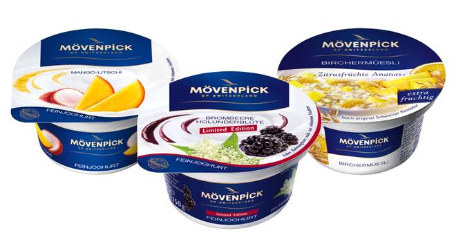 Mövenpick launches three new yogurts for 2013