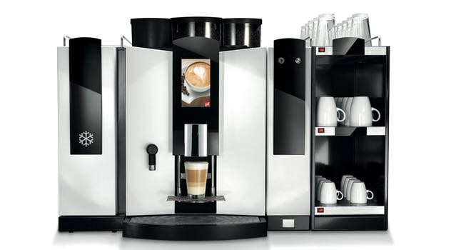 Piacere Touch bean-to-cup machine from Sielaff