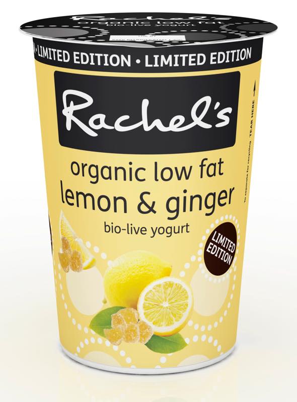 Rachel’s Organic Low Fat Ginger & Lemon Yogurt