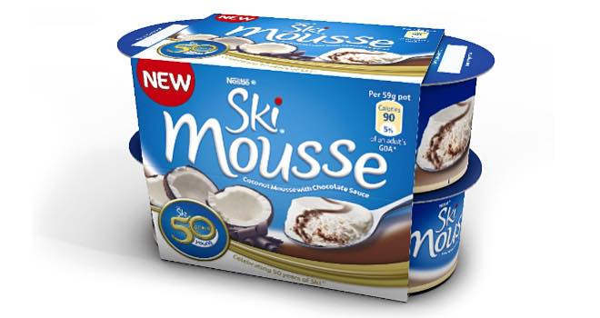 Ski celebrates 50 years with new look and new mousse