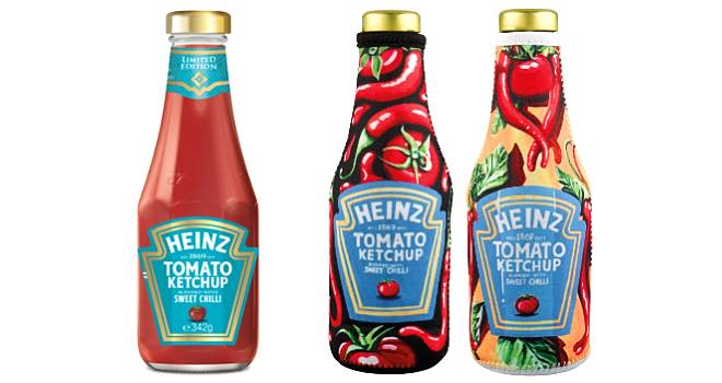 Heinz Tomato Ketchup blended with Sweet Chilli