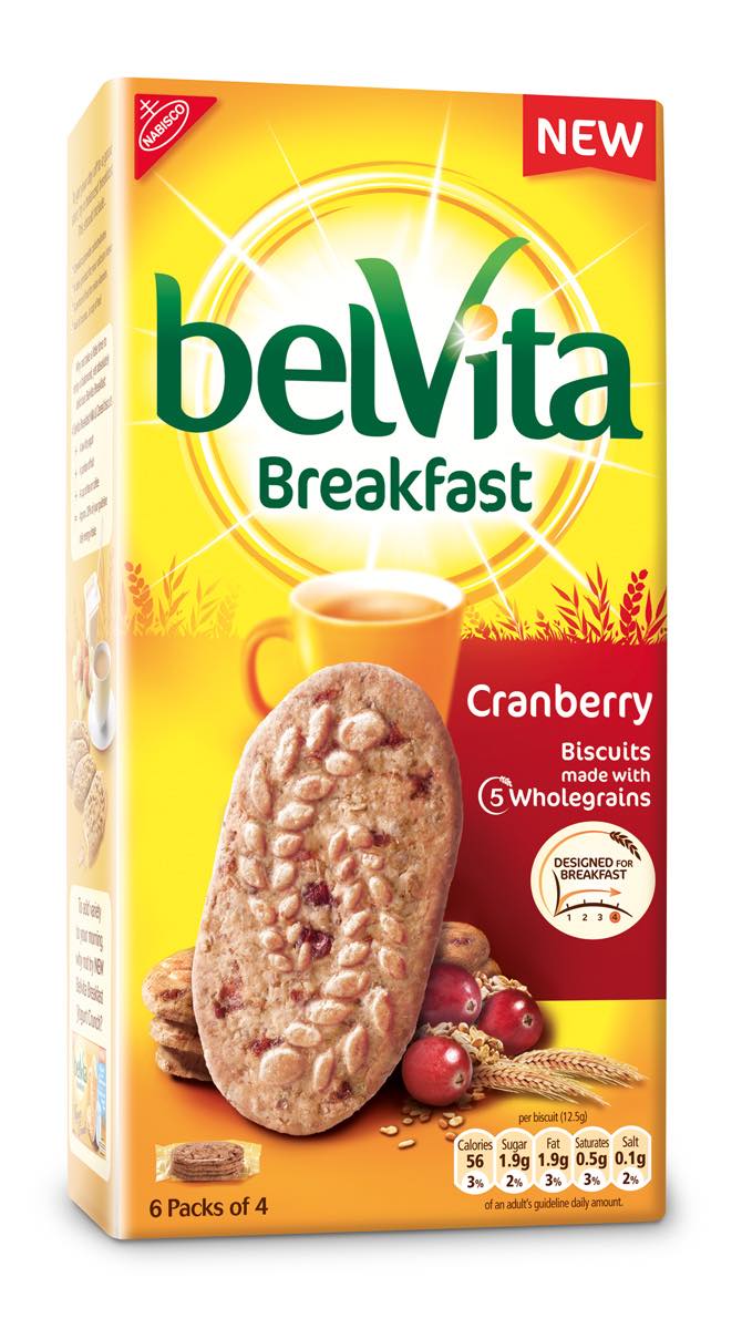 Belvita Breakfast Cranberry Biscuits