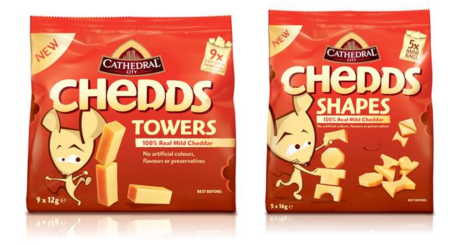 Chedds Shapes and Chedds Towers from Cathedral City