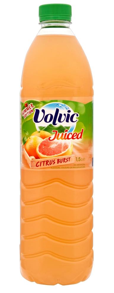 Volvic Juiced Citrus Burst Summer Edition