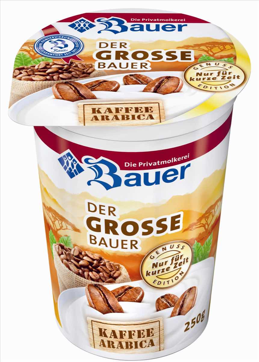 Der Grosse Bauer Arabica coffee yogurt