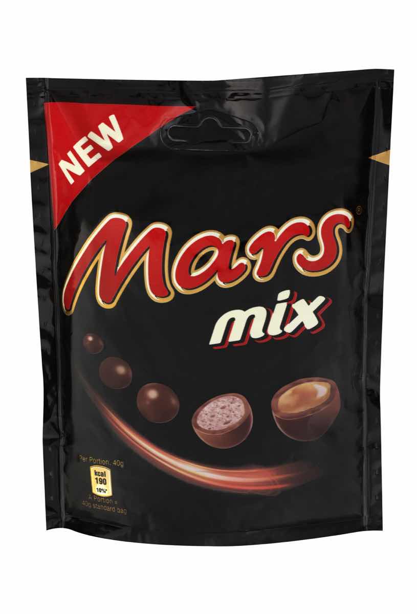 Mars Mix nougat and caramel balls