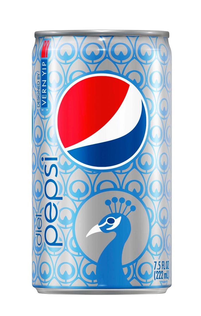 Vern Yip's 'Sip in Style' Diet Pepsi mini can