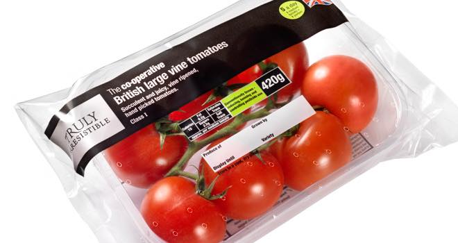 Packaging move by Co-op extends life of tomatoes