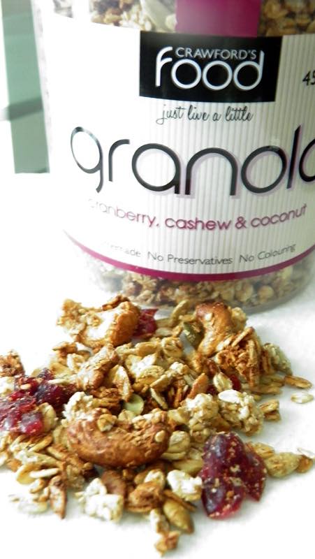 Crawford’s gets Amazon listing for its luxury granola