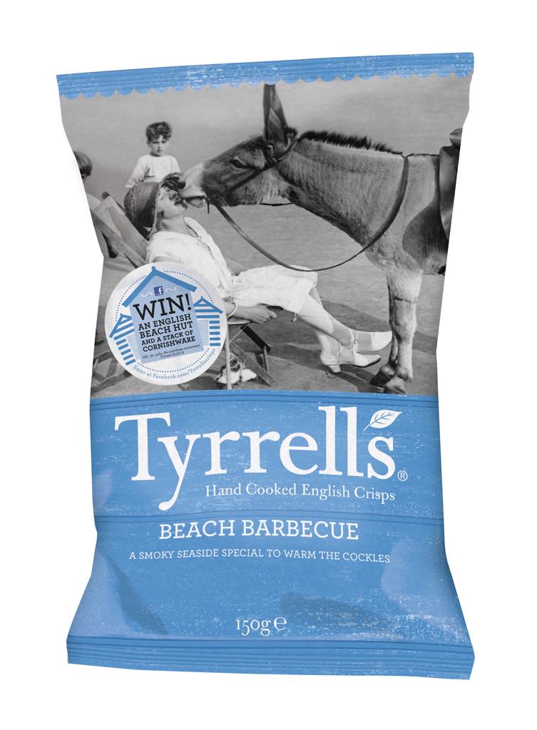 Beach Barbecue crisps from Tyrrells