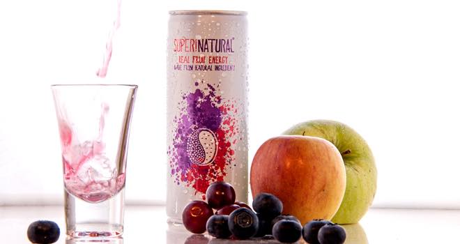 Super!Natural energy drink by Invereach
