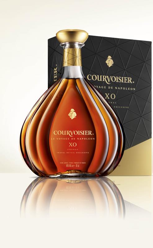 Courvoisier Le Voyage de Napoleon luxury cognac range