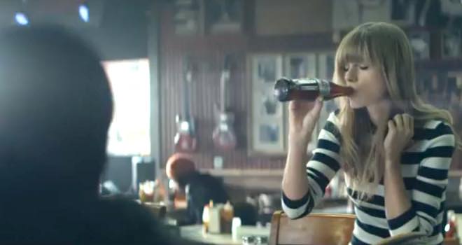 Taylor Swift stars in new Diet Coke ad in the US