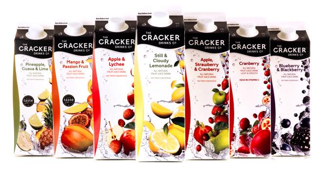 Cracker Drinks in Elopak Pure-Pak Curve