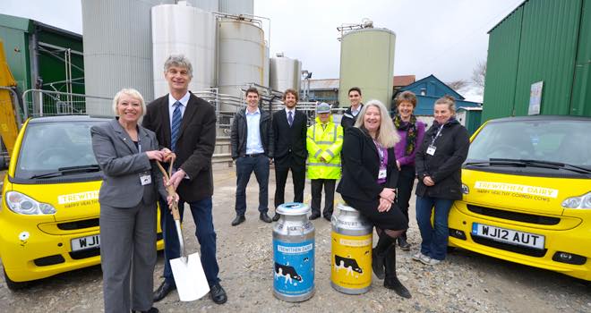 Trewithen Dairy to spend extra £3m on expansion works