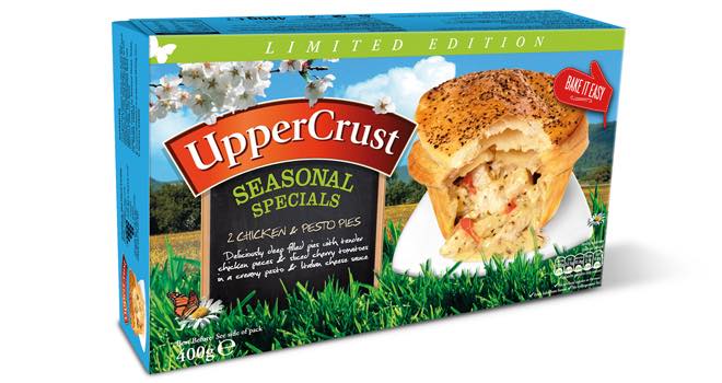 Chicken & Pesto Pie from UpperCrust