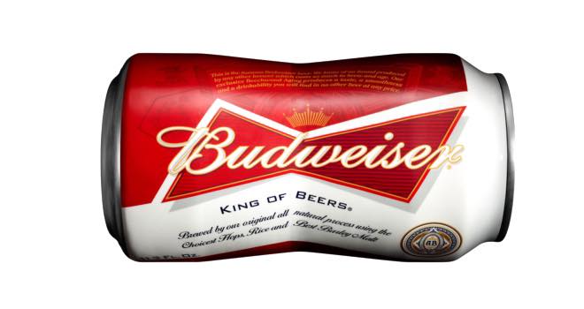 Budweiser set to introduce its bow-tie-shaped can
