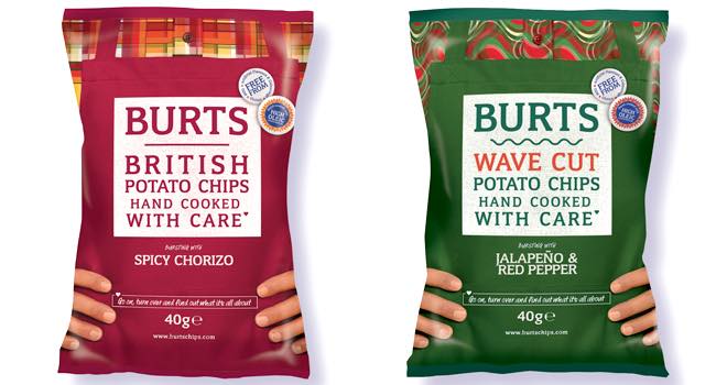 Burts Chips goes hot and spicy with new crisp flavours
