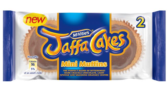 McVitie’s Jaffa Cakes Mini Muffins and Galaxy Mini Muffins