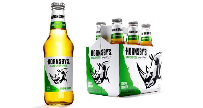 Blue Marlin gives Hornsby's Hard Crisp Cider a new brand identity