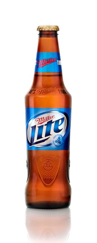 Miller Lite beer bottle is given fresh design by 4sight inc