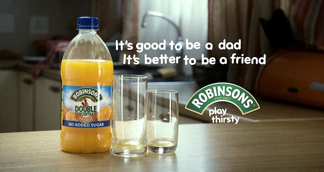 Robinsons celebrates fathers and sons with new TV ad campaign