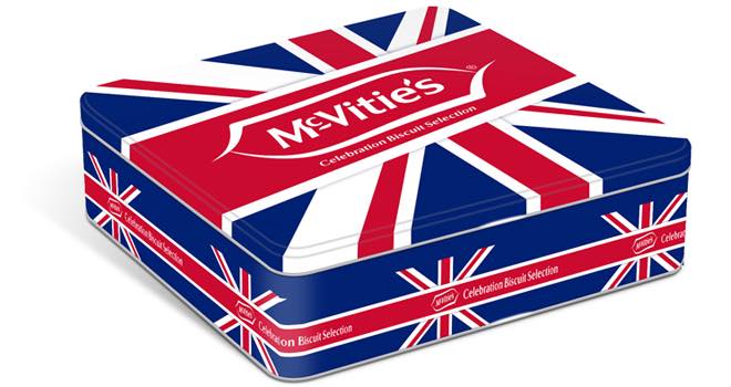 McVitie's limited edition Celebration Tin from United Biscuits