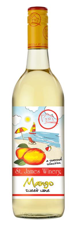 St James Winery's Mango Fruit Wine