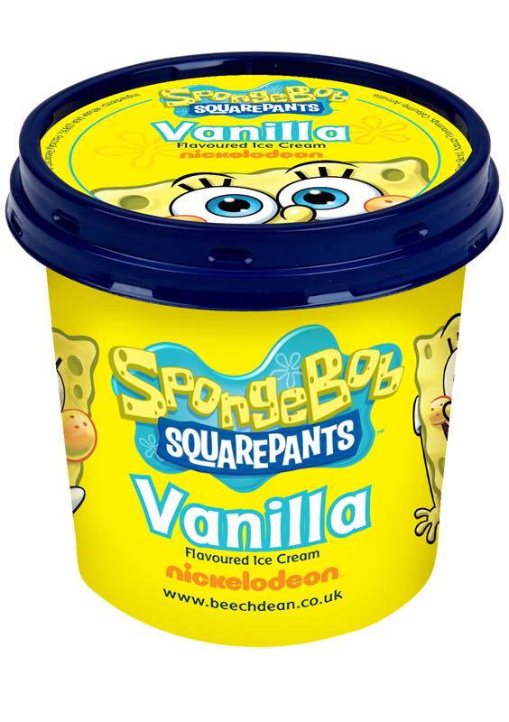 SpongeBob SquarePants Vanilla Ice Cream