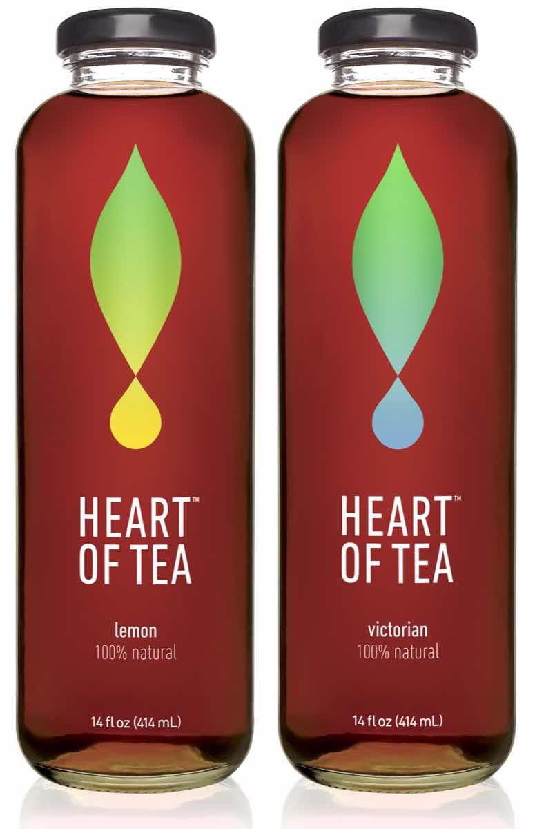 Victoria and Lemon flavours from Heart of Tea