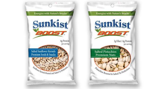 Sunkist Boost snacks by Trifecta Foods