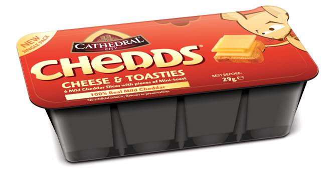 Cathedral City Chedds Cheese & Toasties from Dairy Crest