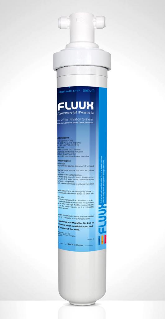 H2O Direct's Fluux HF-SP-17 filter combats hard scale